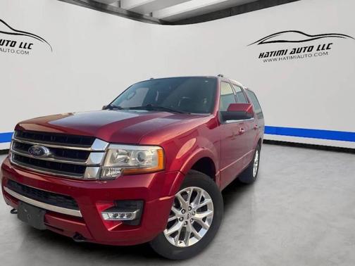 Red 2015 Ford Expedition Limited