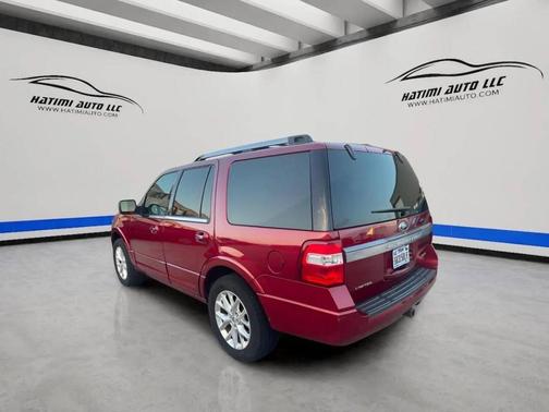 Red 2015 Ford Expedition Limited