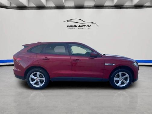 Red 2018 Jaguar F-PACE 30t Premium