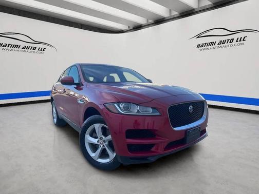 Red 2018 Jaguar F-PACE 30t Premium