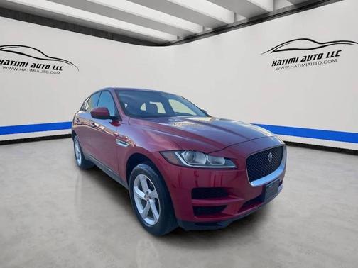 Red 2018 Jaguar F-PACE 30t Premium