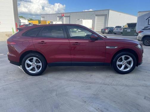 Red 2018 Jaguar F-PACE 30t Premium