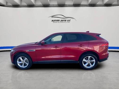 Red 2018 Jaguar F-PACE 30t Premium