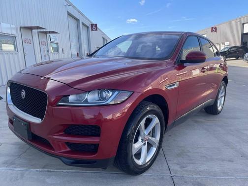 Red 2018 Jaguar F-PACE 30t Premium