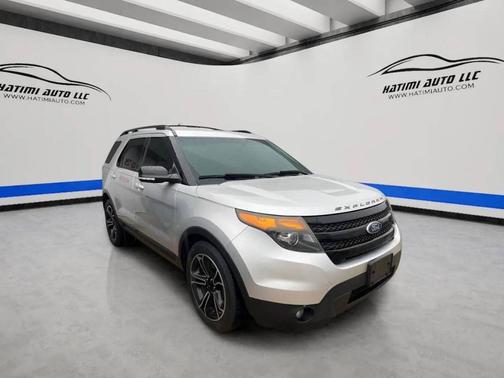 Silver 2015 Ford Explorer Sport