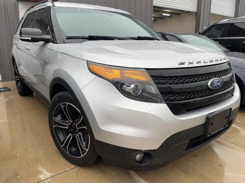 Silver 2015 Ford Explorer Sport