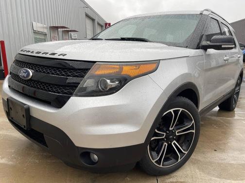 Silver 2015 Ford Explorer Sport