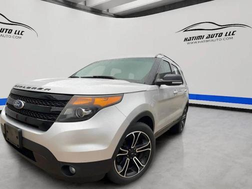 Silver 2015 Ford Explorer Sport