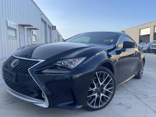 Black 2016 Lexus RC 300 Base