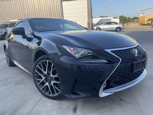 Black 2016 Lexus RC 300 Base