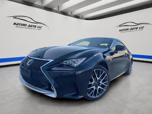 Black 2016 Lexus RC 300 Base