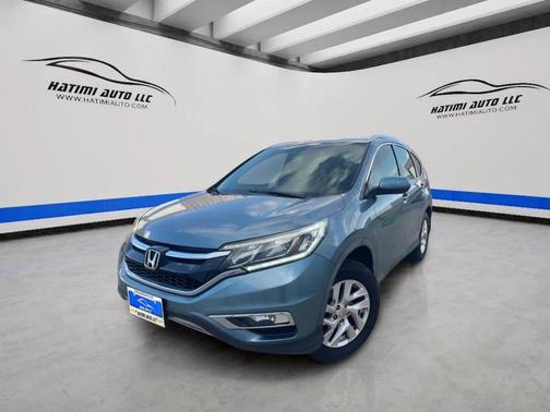 Blue 2015 Honda CR-V EX-L