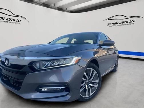 Gray 2020 Honda Accord Hybrid EX-L