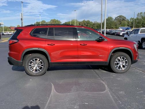 Volcanic Red Tintcoat 2024 GMC Acadia AT4