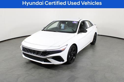 Serenity White Pearl 2026 Hyundai ELANTRA Sport