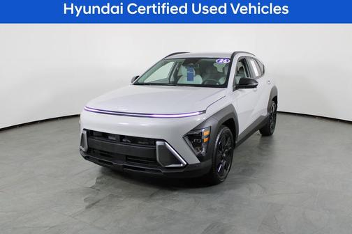Cyber Gray Metallic 2026 Hyundai KONA SEL Sport