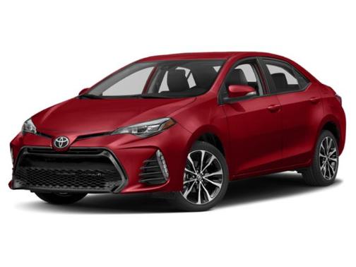Barcelona Red Metallic 2019 Toyota Corolla SE
