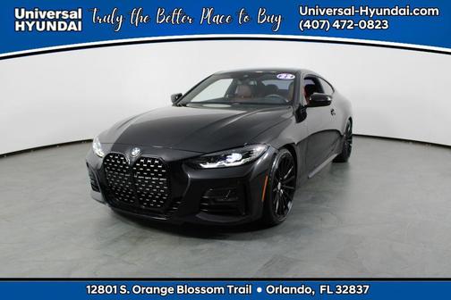 Black Sapphire Metallic 2022 BMW 430 i