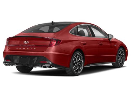 Calypso Red 2022 Hyundai SONATA N Line