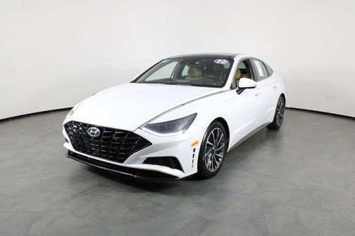Quartz White 2020 Hyundai SONATA Limited