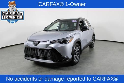 Sonic Silver/Jet Black 2024 Toyota Corolla Hybrid SE