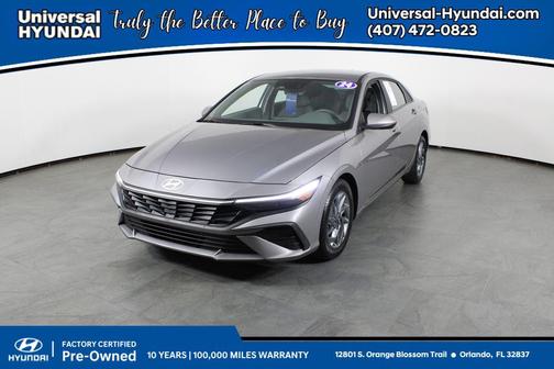 Fluid Metal 2024 Hyundai ELANTRA SEL