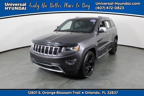 Granite Crystal Metallic Clearcoat 2015 Jeep Grand Cherokee Limited