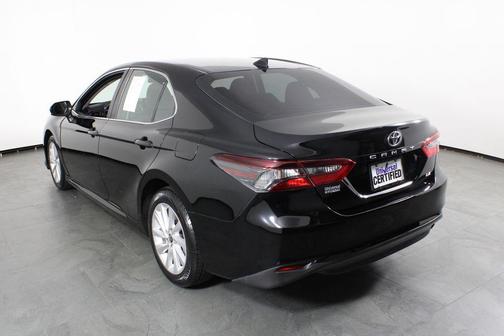 Midnight Black Metallic 2021 Toyota Camry LE