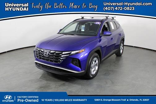 Intense Blue 2023 Hyundai TUCSON SEL