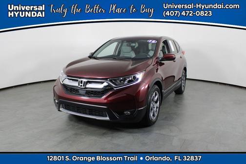 Basque Red Pearl II 2018 Honda CR-V EX-L