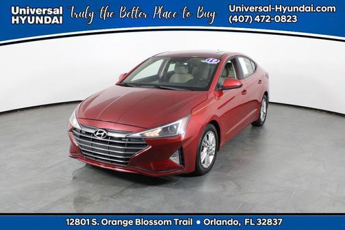 Scarlet Red 2019 Hyundai ELANTRA Value Edition