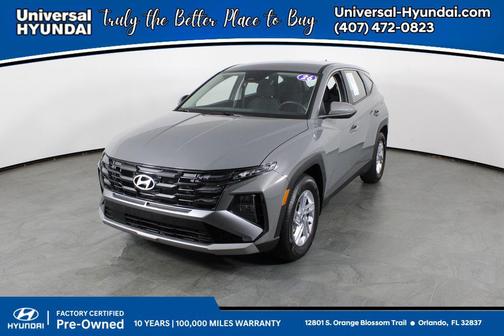 Hampton Gray 2026 Hyundai TUCSON SE