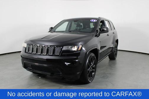 Diamond Black Crystal Pearlcoat 2018 Jeep Grand Cherokee Altitude