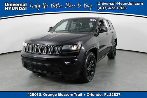 Diamond Black Crystal Pearlcoat 2018 Jeep Grand Cherokee Altitude