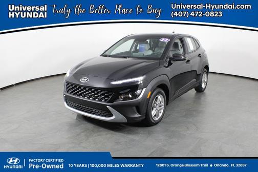 Abyss Black Pearl 2023 Hyundai KONA SE