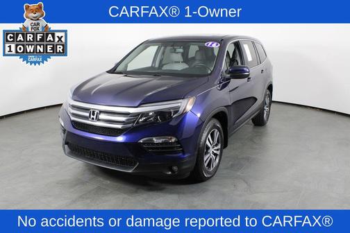 Blue 2016 Honda Pilot EX-L