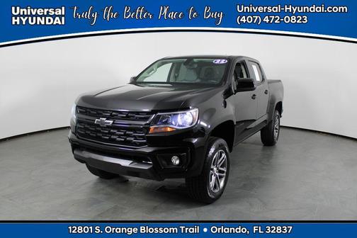 Black 2022 Chevrolet Colorado WT