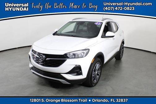 Summit White 2021 Buick Encore GX Select