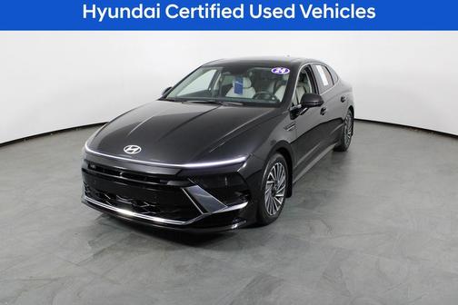 Onyx Black 2024 Hyundai SONATA Hybrid Limited