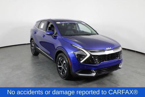 Sapphire Blue 2025 Kia Sportage EX