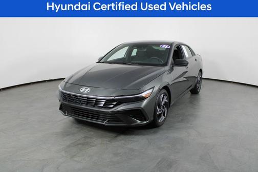 Amazon Gray 2025 Hyundai ELANTRA Sport