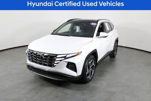 Quartz White 2022 Hyundai TUCSON Limited