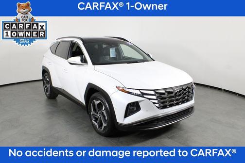 Quartz White 2022 Hyundai TUCSON Limited