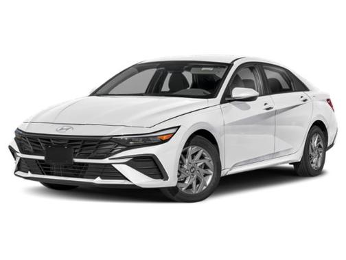 Serenity White 2026 Hyundai ELANTRA HEV Blue