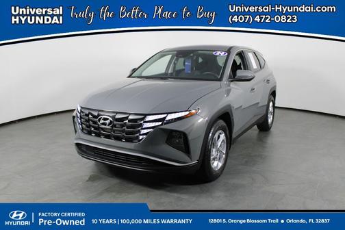 Hampton Gray 2024 Hyundai TUCSON SE