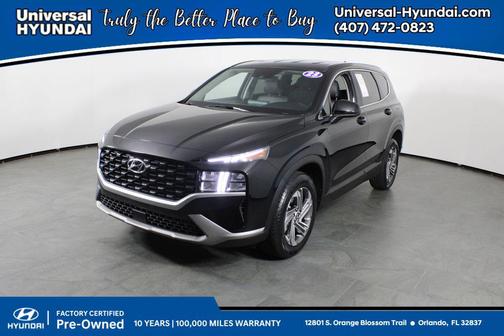 Twilight Black 2023 Hyundai SANTA FE SE