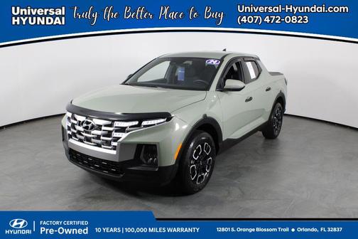 Sage Gray 2024 Hyundai SANTA CRUZ SEL