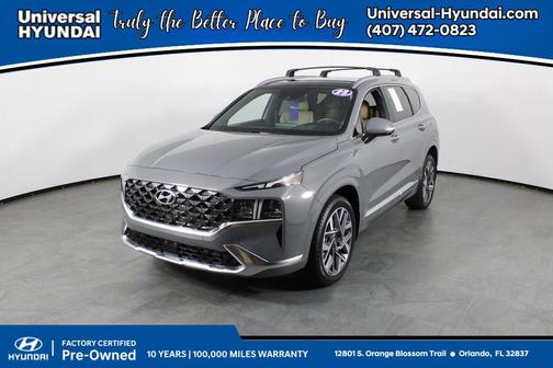 Hampton Gray 2023 Hyundai SANTA FE Calligraphy