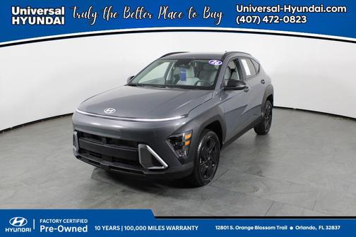 Ecotronic Gray Pearl 2026 Hyundai KONA SEL Sport
