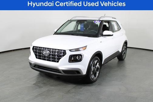 Lunar White 2026 Hyundai VENUE SEL